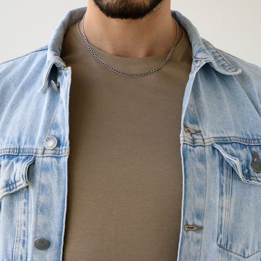 Cadena Cubana 3,5mm SILVER