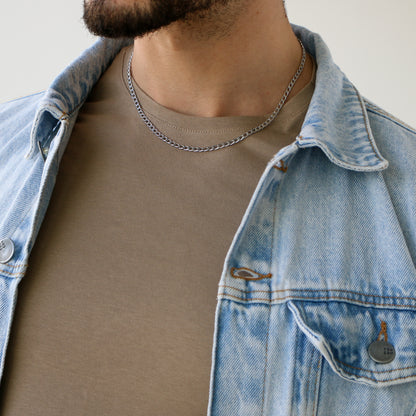 Cadena Cubana 3,5mm SILVER