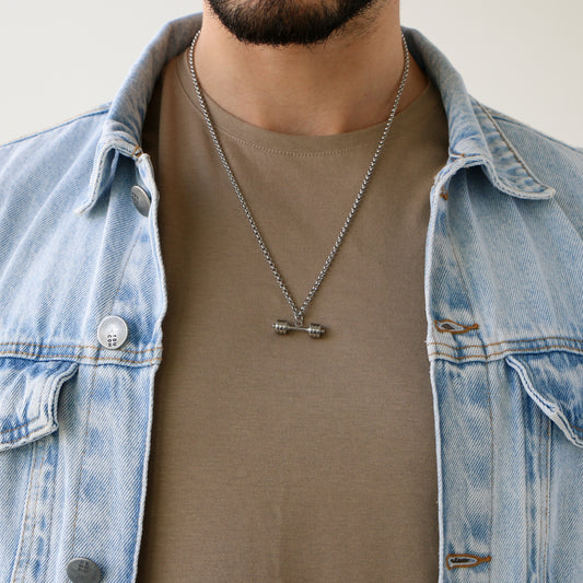 Cadena con Mancuerna SILVER