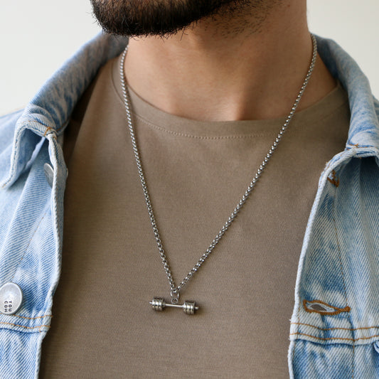 Cadena con Mancuerna SILVER