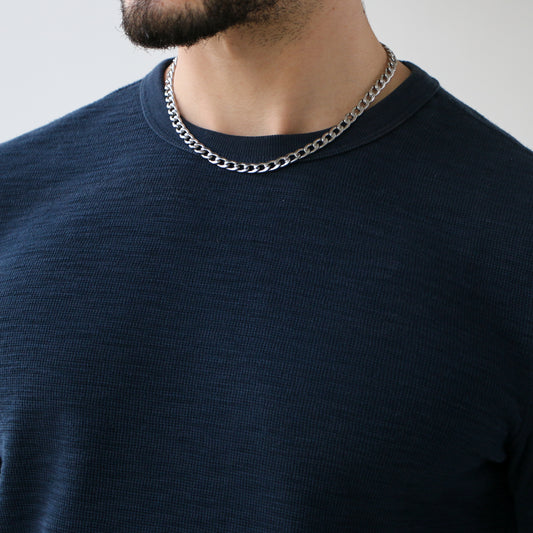 Cadena Cubana 7mm SILVER