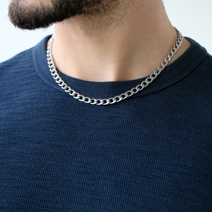 Cadena Cubana 7mm SILVER