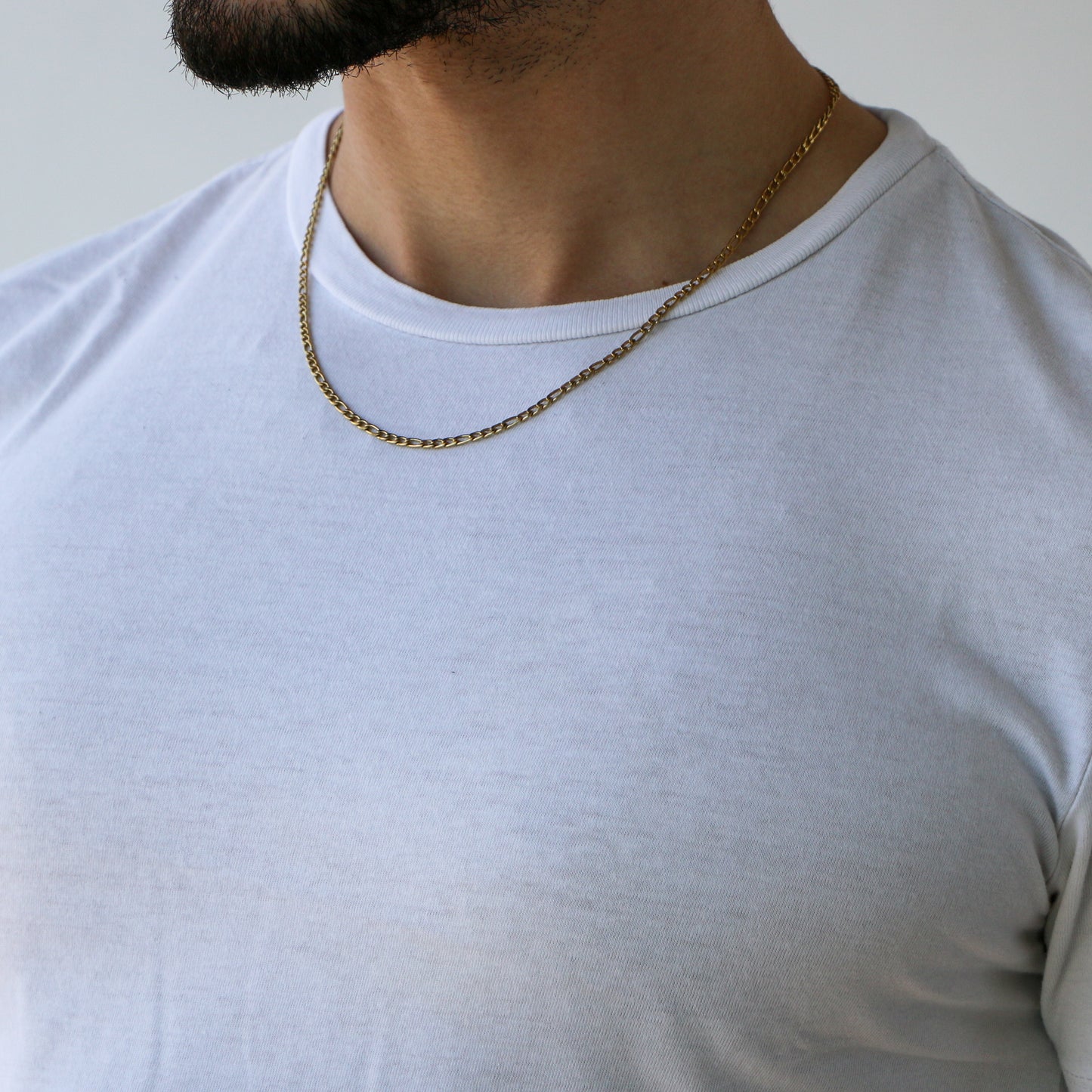 Cadena Fígaro 3mm ORO 18K