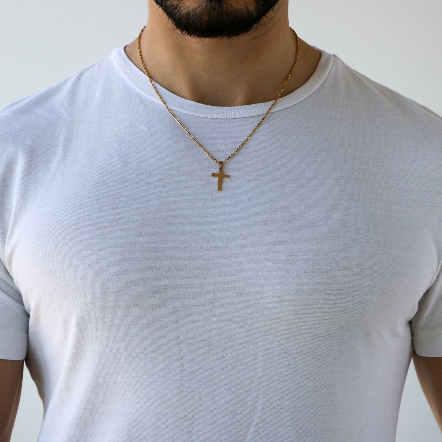 Cadenilla con Cruz GOLD