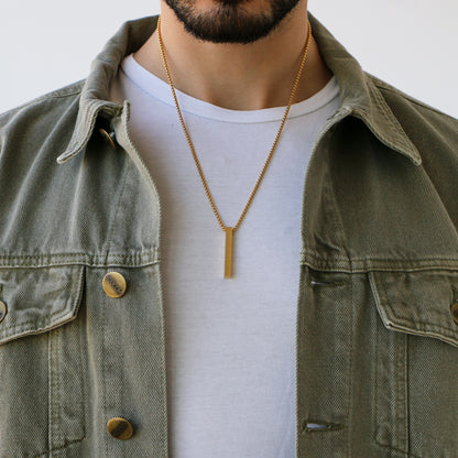 Cadena Box con Barra 3D GOLD