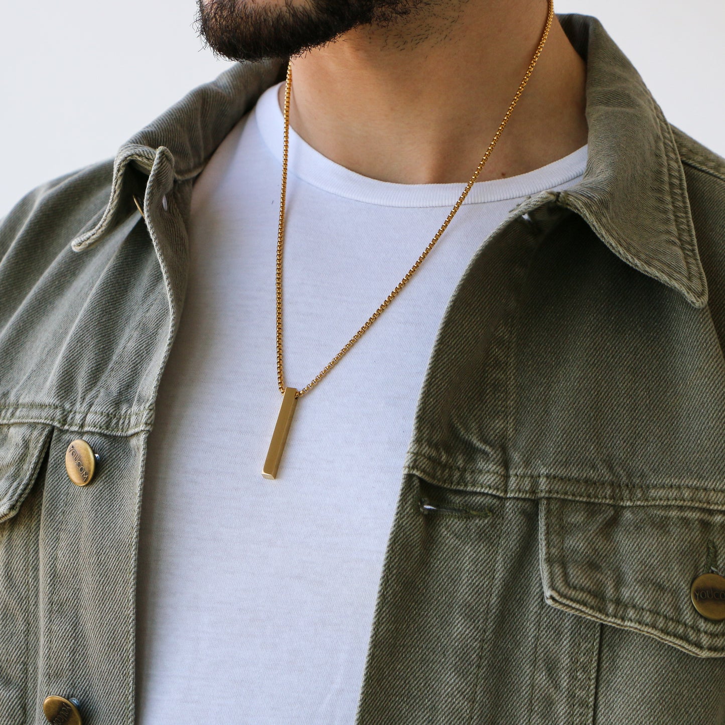 Cadena Box con Barra 3D GOLD