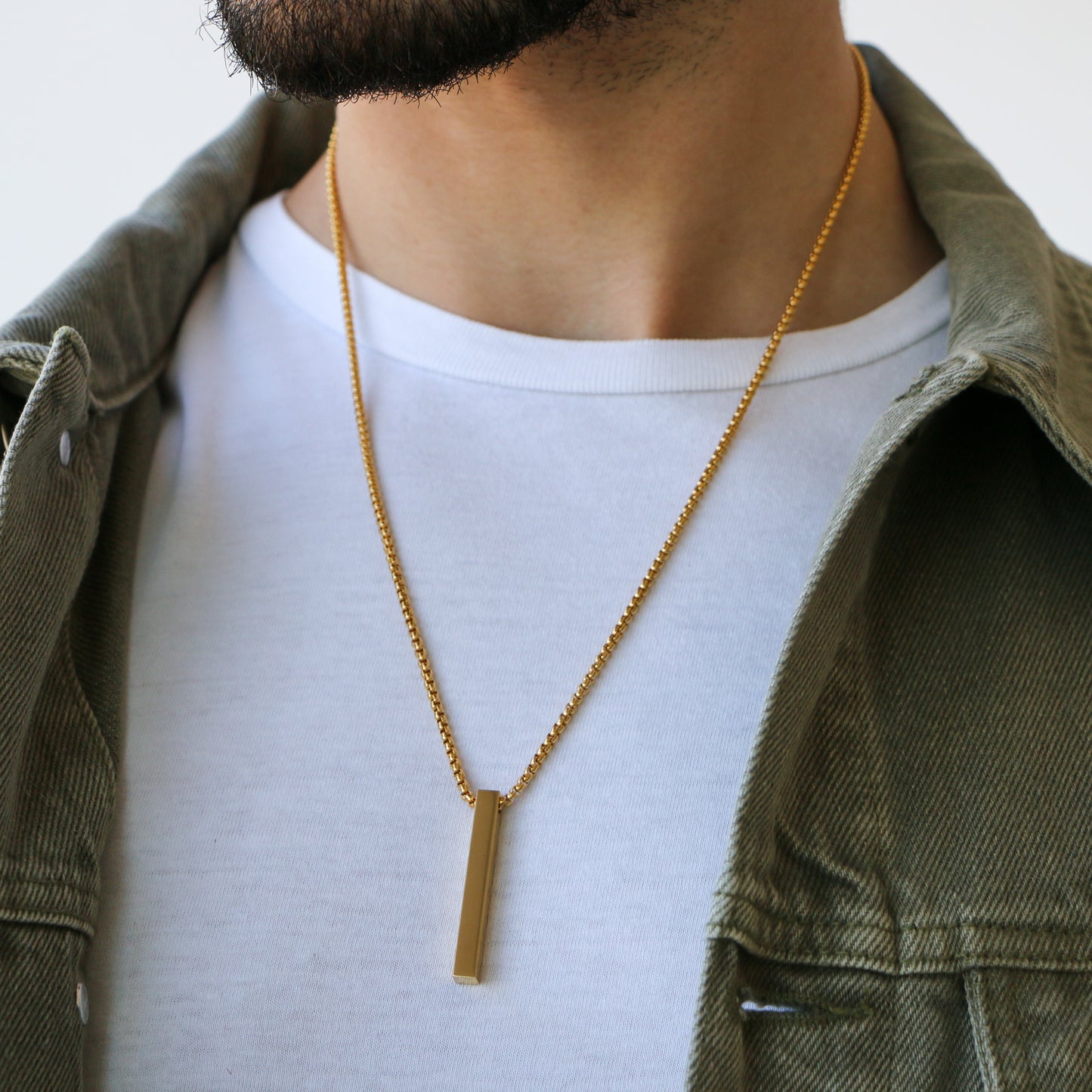 Cadena Box con Barra 3D GOLD