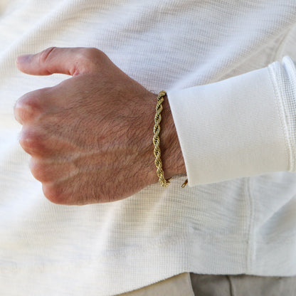 Pulsera Rope 4mm GOLD