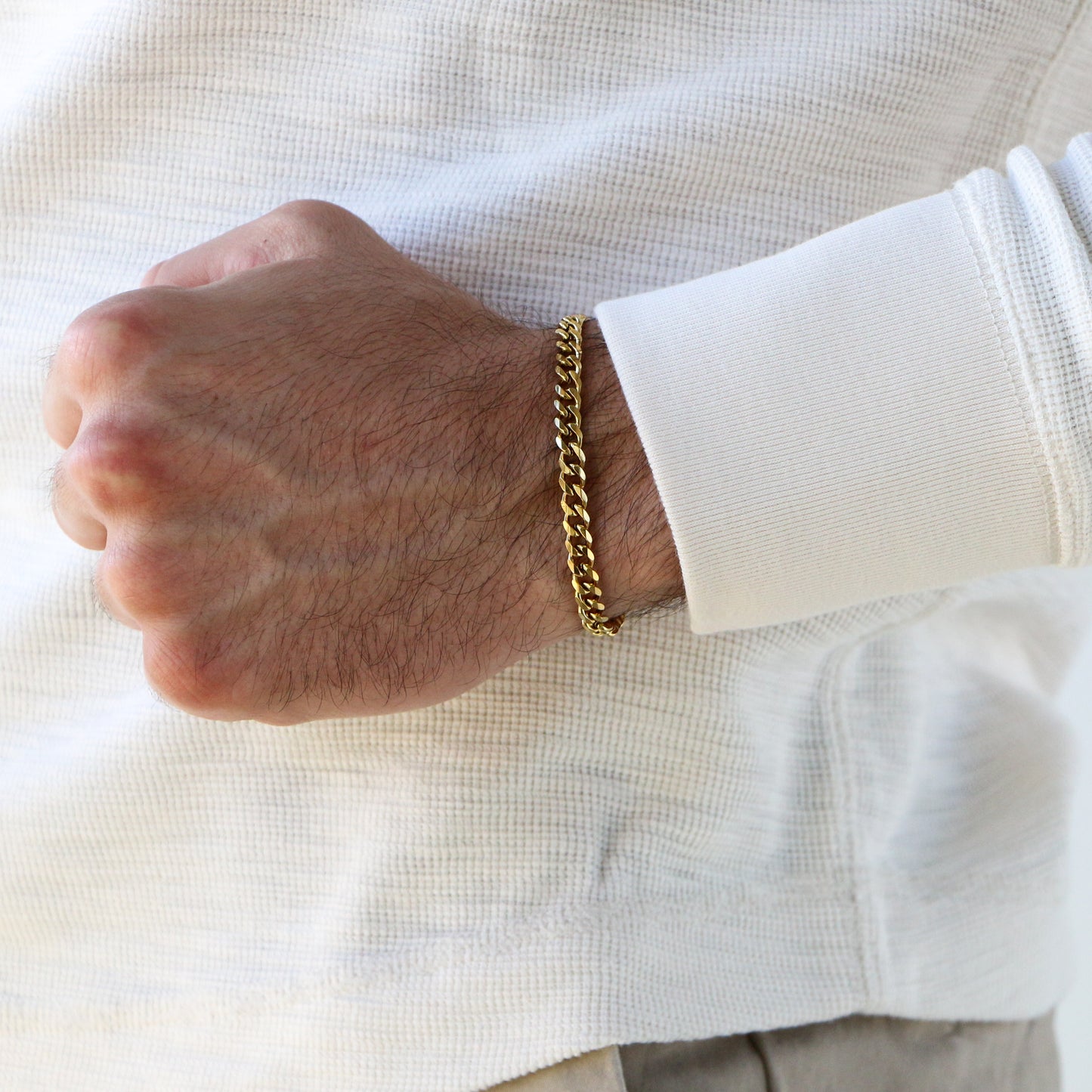 Pulsera Cubana 5mm GOLD