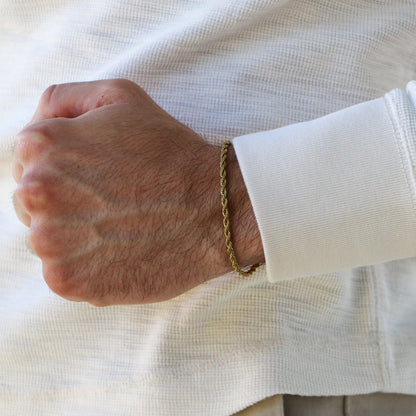 Pulsera Rope 3mm GOLD