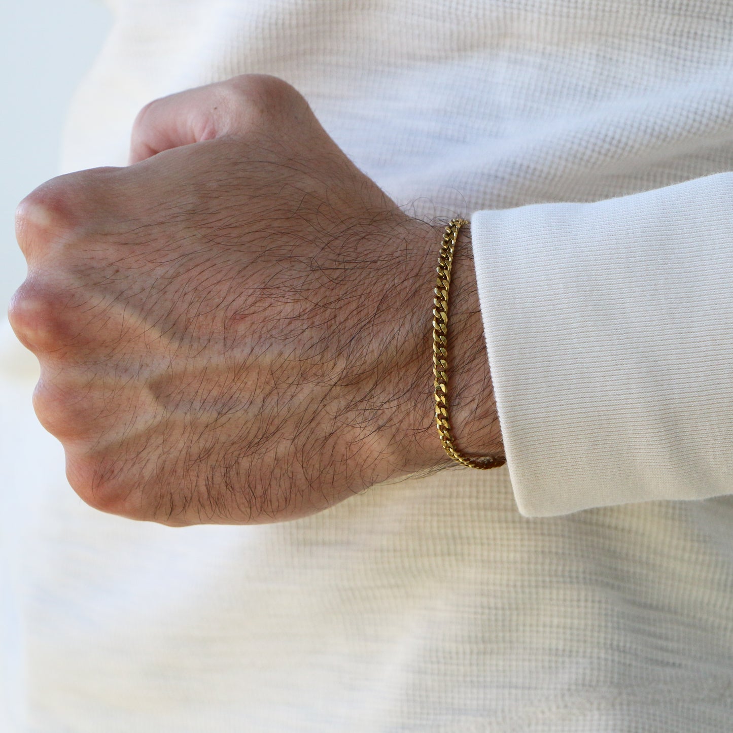 Pulsera Cubana 3,5mm GOLD