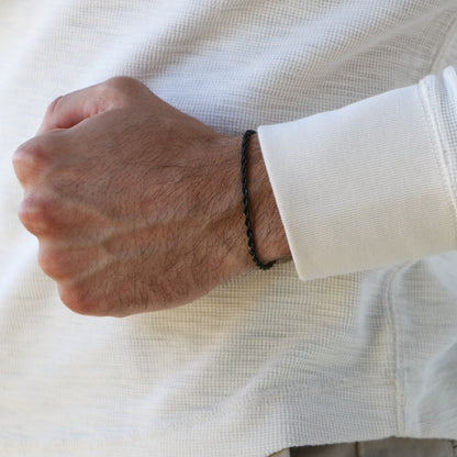 Pulsera Rope 3mm BLACK