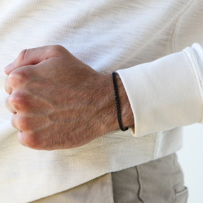 Pulsera Cubana 3,5mm BLACK