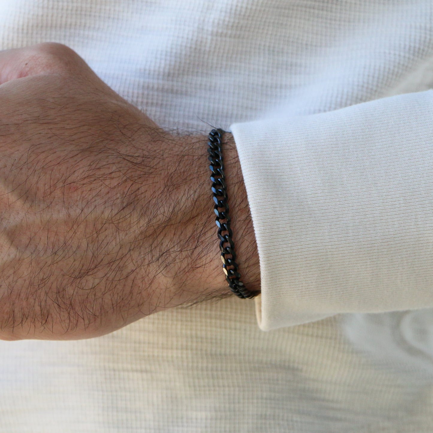 Pulsera Cubana 5mm BLACK