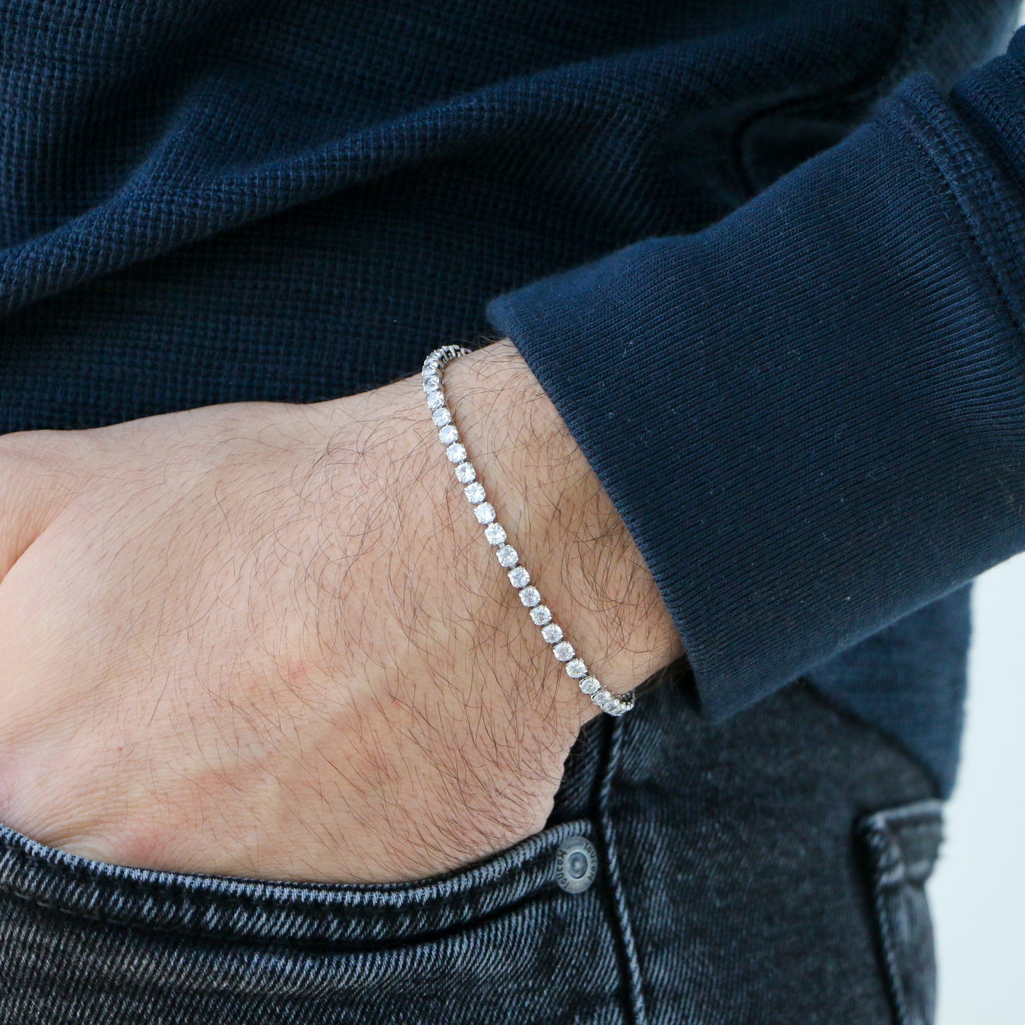 Pulsera Tennis SILVER