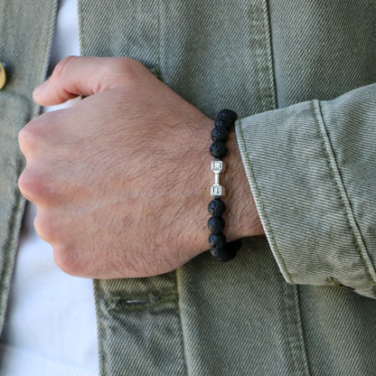 Pulsera Mancuerna Fit-Life LAVA Ajustable