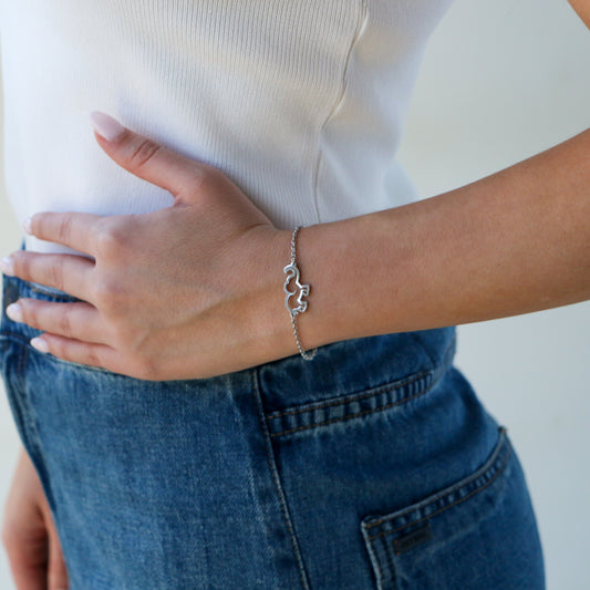 Pulsera con dije Elephant SILVER