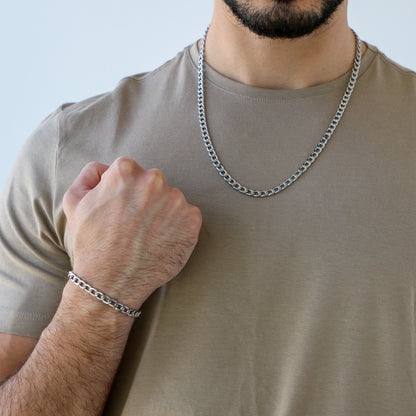 Set Cubana 5,5mm SILVER