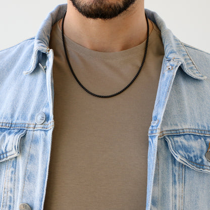 Cadena Box 3mm BLACK