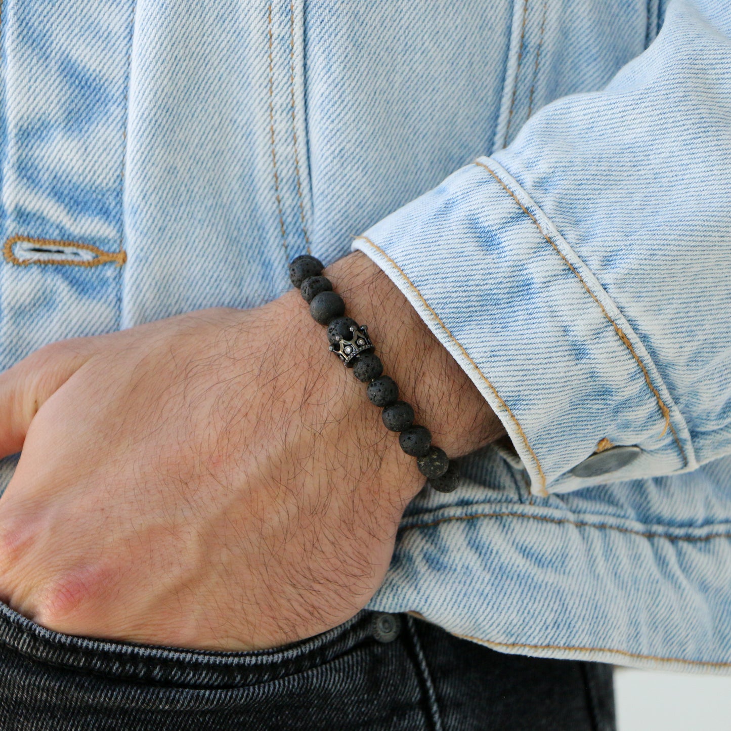 Pulsera King Clásica BLACK