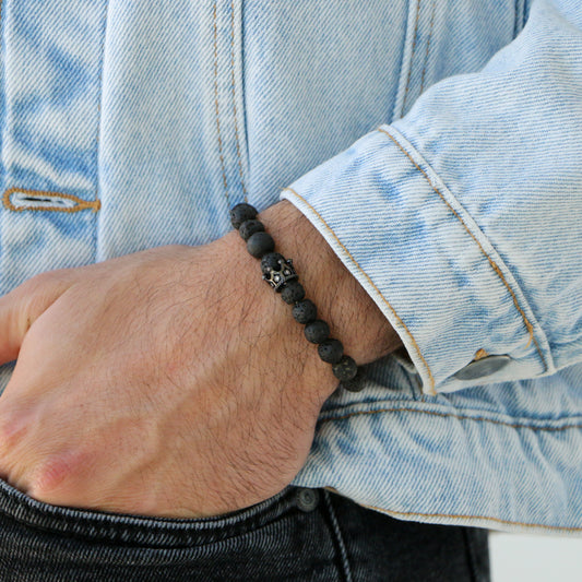 Pulsera King Clásica BLACK