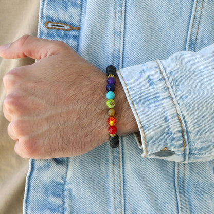 Pulsera 7 Chakras LAVA