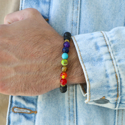 Pulsera 7 Chakras LAVA