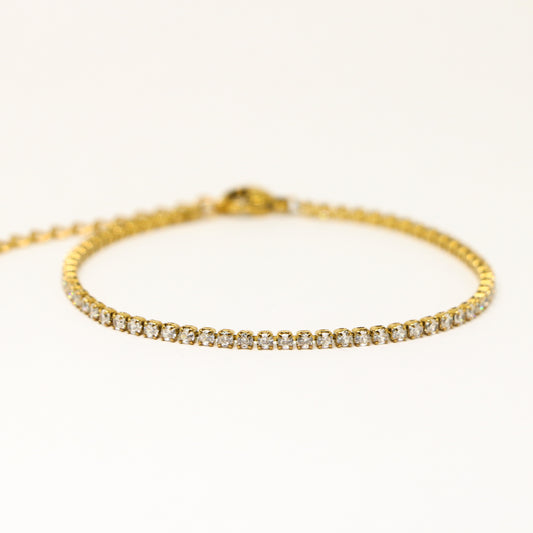 Pulsera Tennis 2mm GOLD