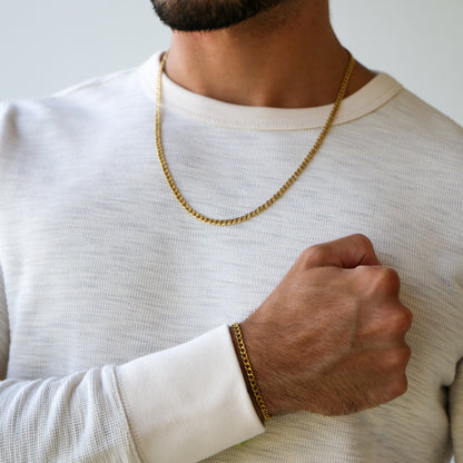 Set Cubana 3mm GOLD