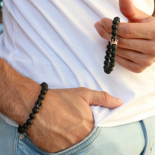 Pulsera King Clásica BLACK