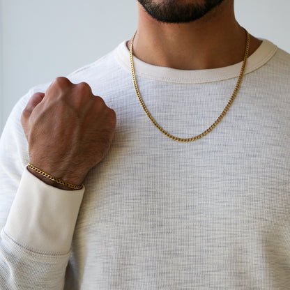 Set Cubana 3mm GOLD