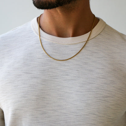 Cadena Rope 2mm ORO 18K