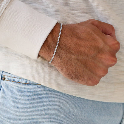 Pulsera Tennis 2mm SILVER