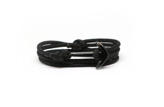 Pulsera Ancla Clásico BLACK