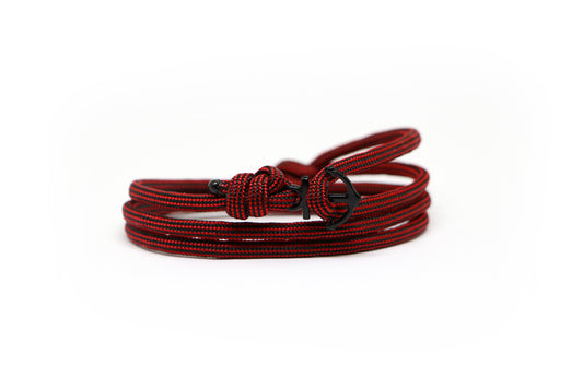 Pulsera Mini Ancla BLACK