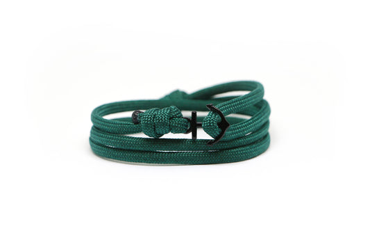 Pulsera Mini Ancla BLACK