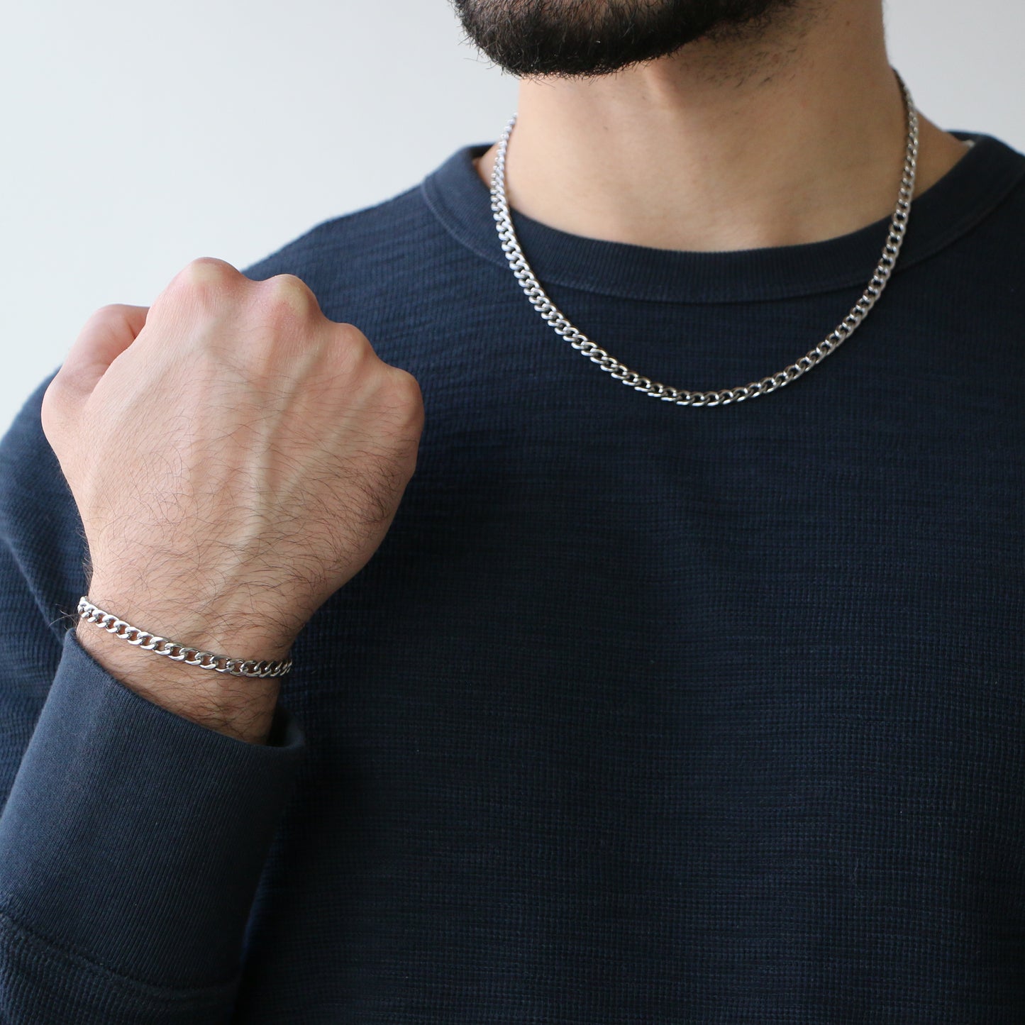 Set Cubana 5mm SILVER
