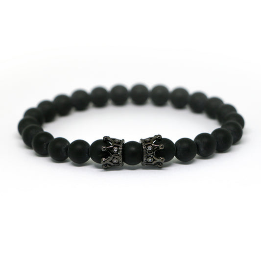 Pulsera King Doble BLACK