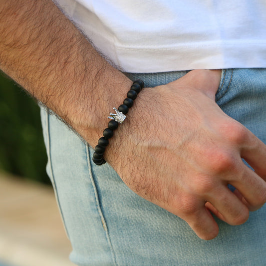 Pulsera King Royal SILVER