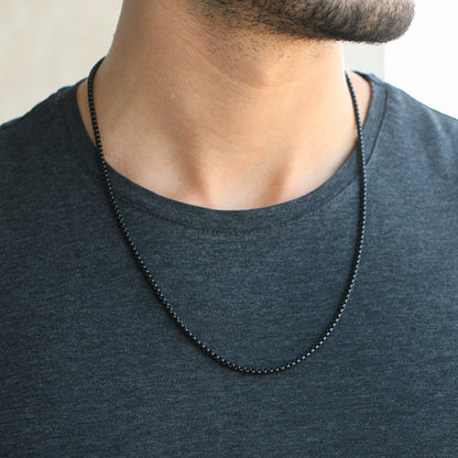 Cadena Box 3mm BLACK