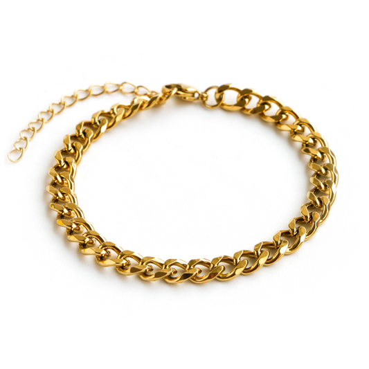 Pulsera Cubana 7mm GOLD