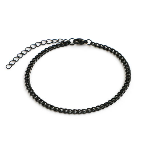 Pulsera Cubana 3,5mm BLACK