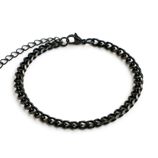 Pulsera Cubana 5mm BLACK