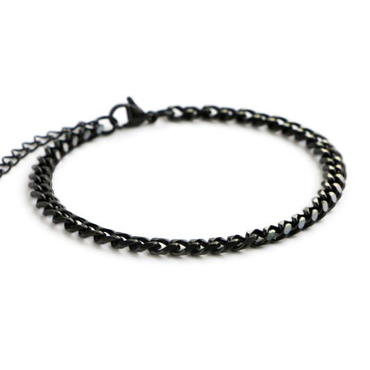 Pulsera Cubana 5mm BLACK